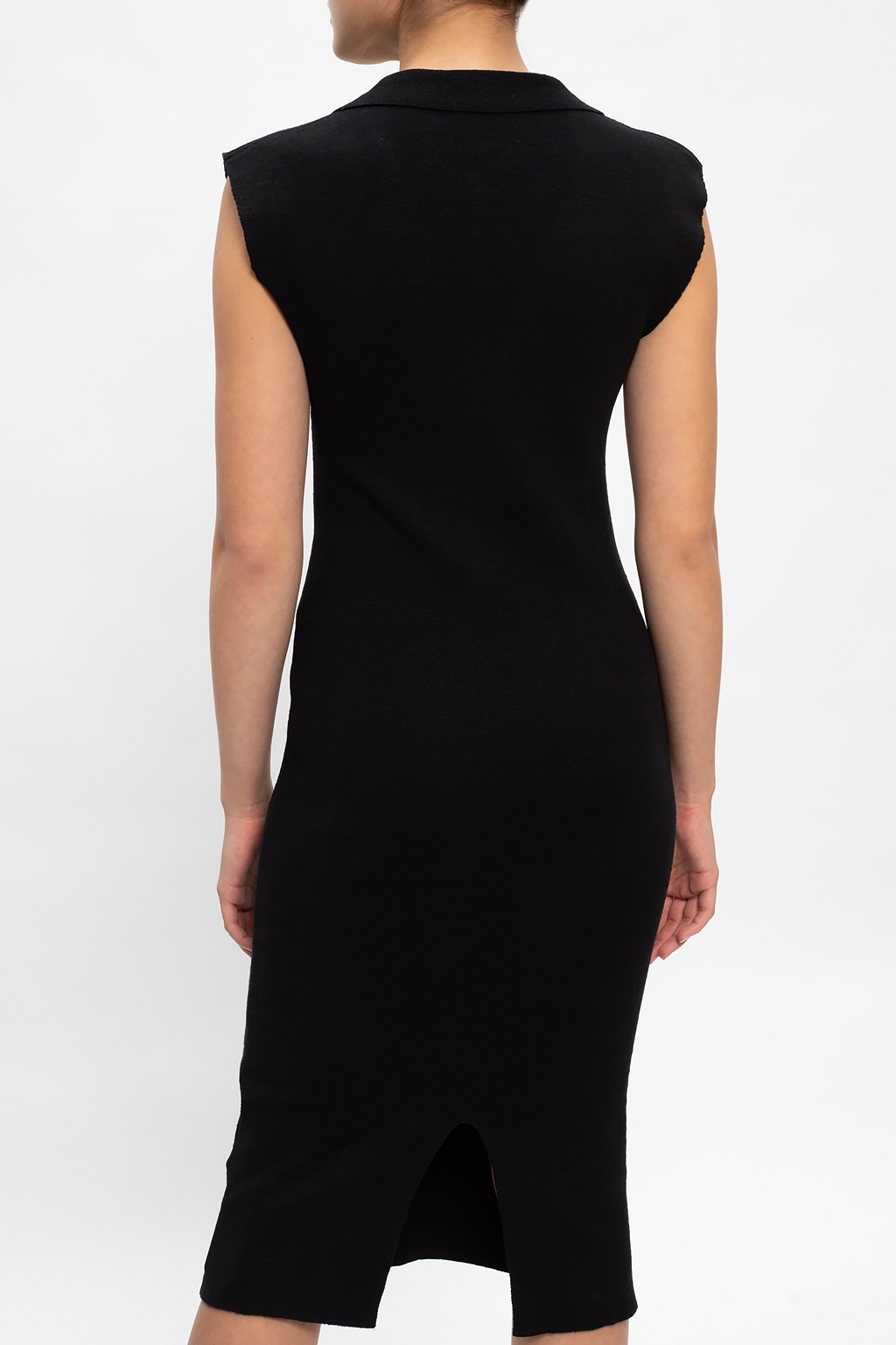 オールインワン・サロペット Gianluca Capannolo Floor-Length Black Jean Dress With Gianluca Capannolo Floor-length Black Jean Dress With Cut